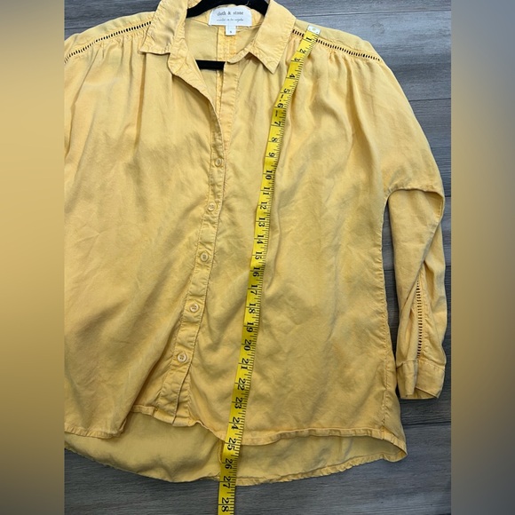 Anthropologie Cloth and Stone 100% Tencel‎ button down - small - Picture 2 of 7